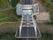 Sutton Road Bridge pedestrian Bridge across the rive Hull, Kingston upon Hull,