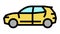 suv car color icon animation