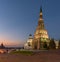 Suyumbike tower. Kazan city, Russia