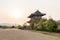 Suzakumon Gate of Heijo Palace. Nara, Japan.