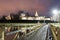 Suzdal, Russia. Nativity Cathedral of Suzdal Kremlin at night in summer