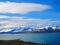 Svalbard. view from Mount Olaf. Norway. A tourist route