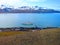 Svalbard. view from Mount Olaf. Norway. A tourist route