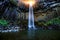 Svartifoss waterfall with basalt pillars, Iceland