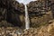 Svartifoss waterfall, Iceland, south coast