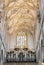 Svata Barbora -St. Barabara church cathedral interior ceiling, Kutna Hora