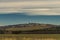 Svaty Jan nad Malsi village on hill in cloudy color day in south Bohemia