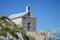 Sveti Jure Saint George church in Biokovo national park, Makarska, Croatia on June 19, 2019.