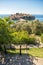 Sveti Stefan island beautiful view. Budva, Montenegro