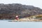 SW Point Lighthouse in Bodo Harbour, Norway