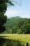 Swabian Alb landscapes and Bad Urach castle, Germany