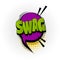 Swag comic book text pop art