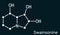 Swainsonine, tridolgosir molecule. It is indolizidine alkaloid from the plant Swainsona, with immunomodulatory activity. Skeletal