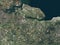 Swale, England - Great Britain. High-res satellite. No legend