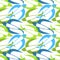 Swallow birds seamless pattern