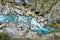 Swallow Grotto Yanzikou Trail in Taroko National Park, Hualien, Taiwan