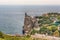 Swallow\'s nest, scenic castle over the Black Sea, Yalta, Crimea