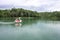 Swan boat in Dambri lake