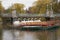 Swan boats in Boston Common