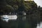 Swan paddle boats in Lumphini Park, Bangkok