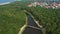 Swan Pond Leba Labedzi Staw Aerial View Poland