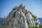 Swan Wing Rock in Simeiz on the coast of Black Sea, Crimea