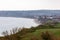 Swanage, Dorset, England, UK, panoramic view from a hill