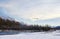 Swans Flying near the Chilkat River