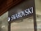 Swarovski storefront. High-end brand offering jewelry, figurines and crystal accessories as well as watches