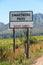 Swartberg Pass Sign