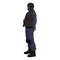 SWAT police officer on white. 3D illustration