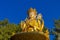 Swayambhu ancient religious complex at the hill top in Kathmandu, Nepal