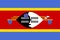 Swaziland flat flag