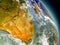 Swaziland from space