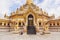 Swe Taw Myat as known as Buddha Tooth Relic Pagoda in Yangon, Myanmar.