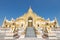 The Swe Taw Myat paya or â€œBuddha tooth relic pagodaâ€ is one of Yangonâ€™s recent places of worship.  located on a small hill