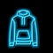 sweatshirt unisex clothes neon glow icon illustration