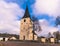 Sweden - April 1, 2017: Lone church in rural Sweden