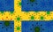 Sweden.Coronavirus disease.The spread of corona-virus.Social Distancing.