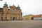 Sweden Kalmar Market Square with Cathedral