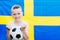 Sweden national football team supporter