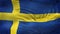 SWEDEN Realistic Waving Flag Background