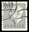 Sweden - stamp 1952: Color edition on Heads of state, shows image of King Gustav the Sixth Adolf