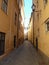 Sweden, Stockholm - the Bollhusgrand Street in Gamla Stan Old Town in Stockholm.