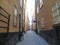 Sweden, Stockholm - the Prastgatan Street in in Gamla Stan old town in Stockholm.