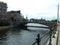 Sweden, Stockholm - the Riksbron bridge, Riksdagshuset and canal in Stockholm.