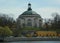 Sweden, Stockholm, Skeppsholmen Church, view from the Skeppsbron