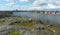 Sweden, Stockholm, view of Vasterbron and bay from Kungsholmen