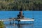 Sweden / summer day on a lonely lake