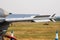 Swedish Air Force SAAB JAS 39C Gripen 39293 fighter jet and Diehl IRIS-T missile static display at RIAT Royal International Air